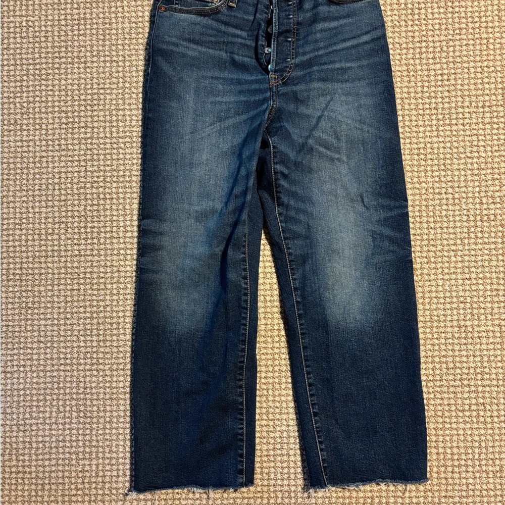 Levi ribcage jeans